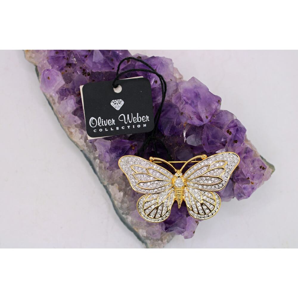 NOS Oliver Weber Collection Judy's Hallmark Madame Butterfly Brooch